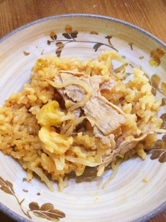 豚キムチ釜飯風-レシピのメイン写真