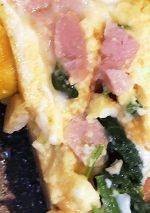 ほうれん草の卵焼き-レシピのメイン写真