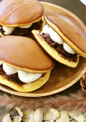 クリームチーズどら焼き-レシピのメイン写真