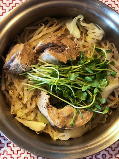 サバ缶ともやしの鍋-レシピのメイン写真