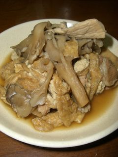 舞茸と豚肉の煮物-レシピのメイン写真