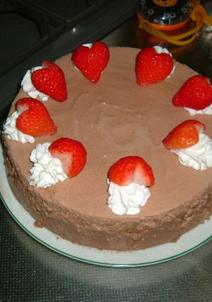 大盛チョコババロア-レシピのメイン写真