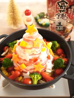 クリスマスツリー鍋-レシピのメイン写真