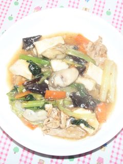 牡蠣の塩こうじ八宝菜-レシピのメイン写真