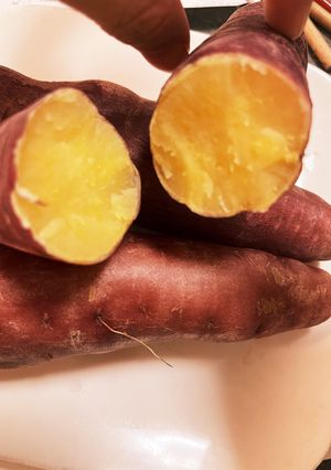 簡単！秋のおやつ。焼き芋-レシピのメイン写真