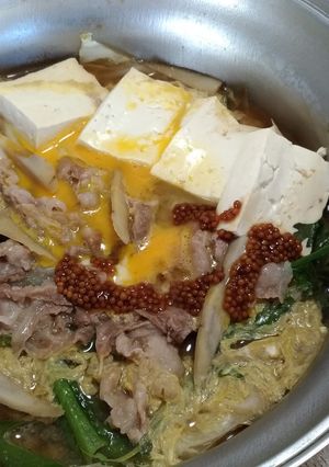 須坂風味噌すき焼き-レシピのメイン写真