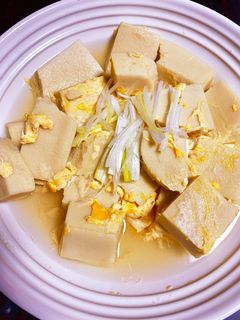 高野豆腐の卵とじ-レシピのメイン写真