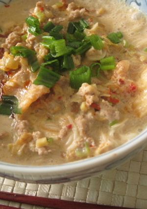 キムチ豆乳坦々麺-レシピのメイン写真