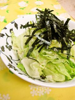 レタスサラダ-レシピのメイン写真