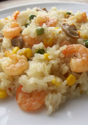 炊飯器で簡単♪エビピラフ-レシピのメイン写真