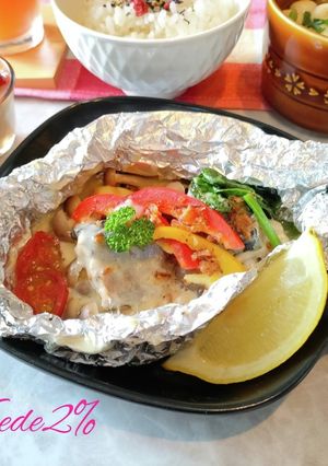 ガーリック香る！鯖水煮缶deホイル焼き-レシピのメイン写真