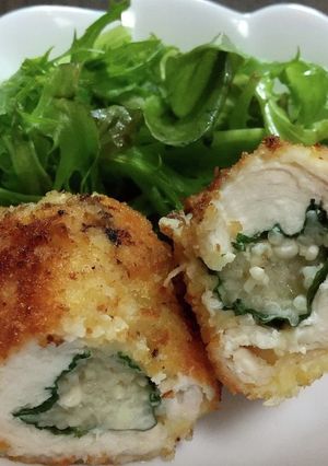 ささ身のえのき巻きパン粉焼き-レシピのメイン写真