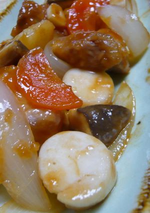 鶏肉でヘルシーな酢豚風-レシピのメイン写真