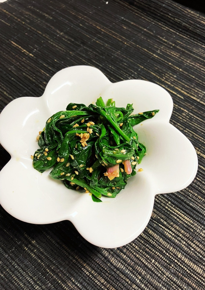 10分でほうれん草の胡麻和え-レシピのメイン写真