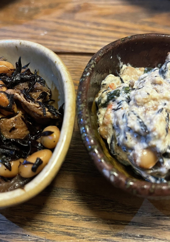 材料同じで。ひじき煮と白和え。-レシピのメイン写真