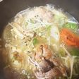 大根と骨付き鶏肉の鍋