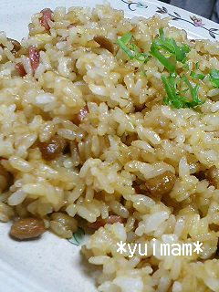 ウマウマ納豆チャーハンの秘密!!!-レシピのメイン写真