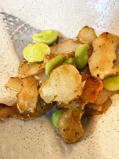 きくいもとそら豆のソテー-レシピのメイン写真