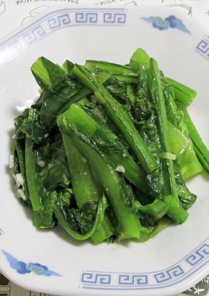 大葉油麦菜(ユーマイサイ)炒め-レシピのメイン写真