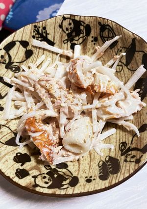 簡単大根サラダ-レシピのメイン写真