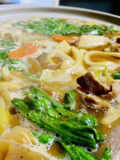 鍋といえば。。。豚汁煮込みうどん鍋-レシピのメイン写真