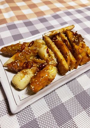 なめ茸マヨネーズの照りマヨ風炒め♫-レシピのメイン写真