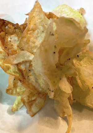 青パパイヤチップス-レシピのメイン写真