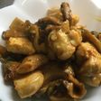 チキンのカレー風味