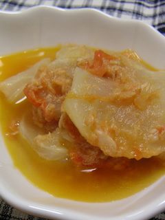 蕪のツナトマト煮-レシピのメイン写真