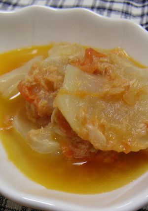 蕪のツナトマト煮-レシピのメイン写真