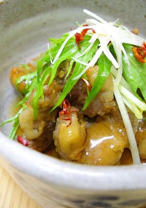 ★砂肝のから揚げ五香粉風味あんかけ★-レシピのメイン写真