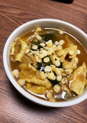 カレー粉でお蕎麦屋さん風カレーうどん-レシピのメイン写真