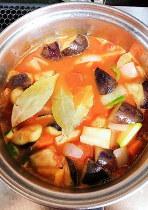 野菜だけのヘルシーラタトゥイユ-レシピのメイン写真