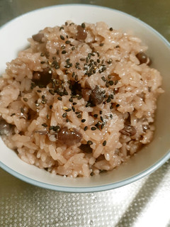 炊飯器で小豆の赤飯-レシピのメイン写真