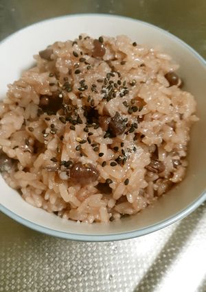 炊飯器で小豆の赤飯-レシピのメイン写真
