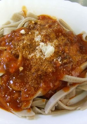 そば粉のパスタ-レシピのメイン写真