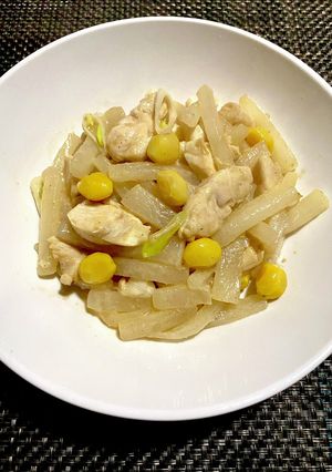 銀杏と大根の味噌炒め-レシピのメイン写真