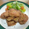 米粉で♪ 豆腐と山芋のカリカリ焼き
