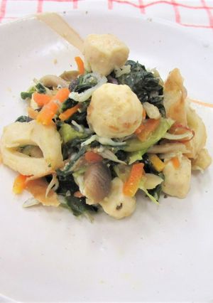 小松菜と豆腐のあえもの★神戸市学校給食-レシピのメイン写真