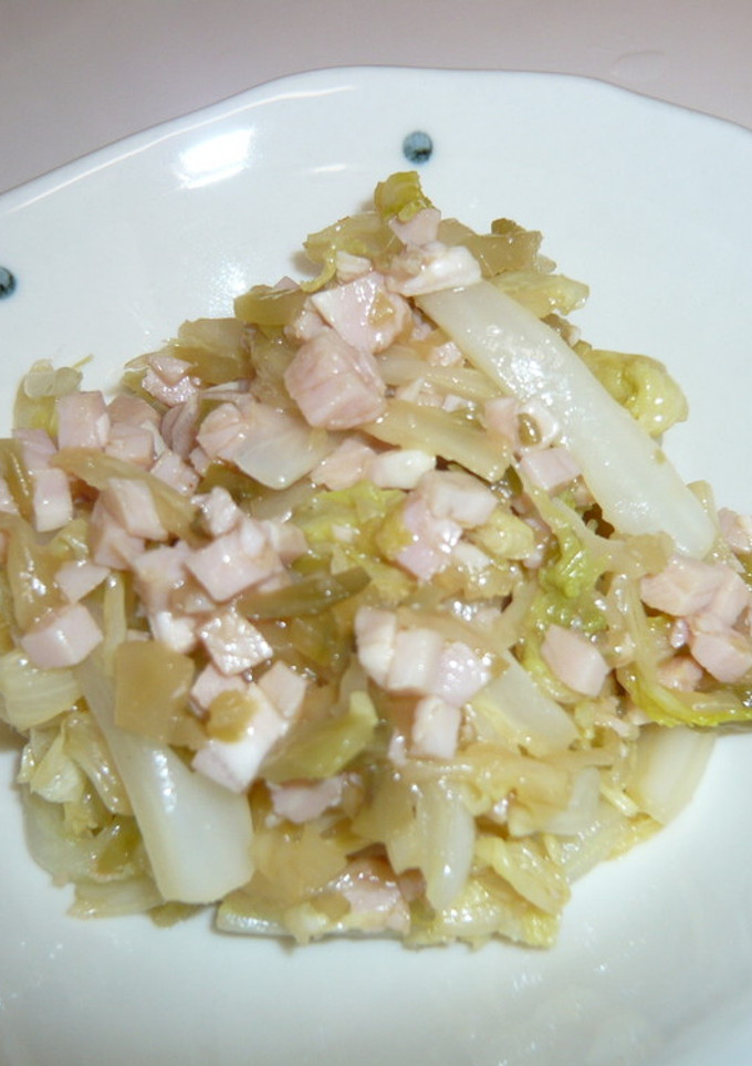 白菜とハムの中華和え-レシピのメイン写真