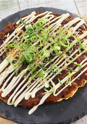 ［糖質制限］オートミールのお好み焼き-レシピのメイン写真