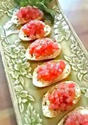 イタリアの郷土料理 ブルスケッタ-レシピのメイン写真