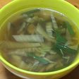 手羽元スープの素DE簡単野菜スープ