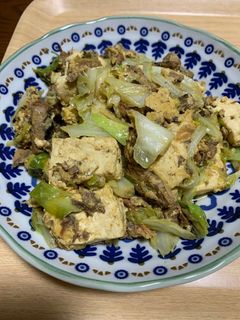 缶詰でさばカレーチャンプルー-レシピのメイン写真