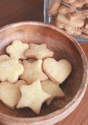 バターのかわりに植物油で！型抜きクッキー-レシピのメイン写真