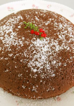 炊飯器で作る☆豆腐入りチョコレートケーキ-レシピのメイン写真