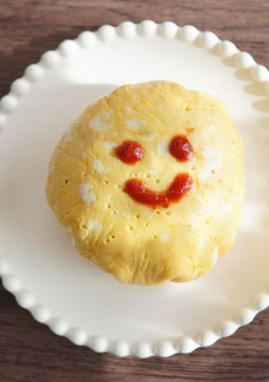 ＜親子料理＞オムにぎり-レシピのメイン写真