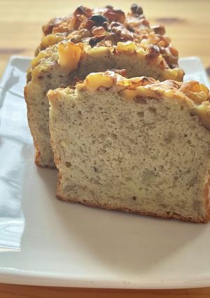 バナナとくるみのパウンドケーキ-レシピのメイン写真