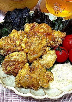 ぷりぷり！にんにく好きの唐揚げ-レシピのメイン写真