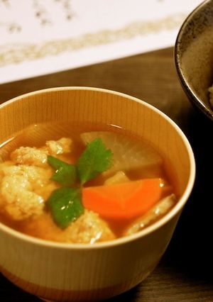 サワラのなめろうつみれ汁【食遺産】-レシピのメイン写真
